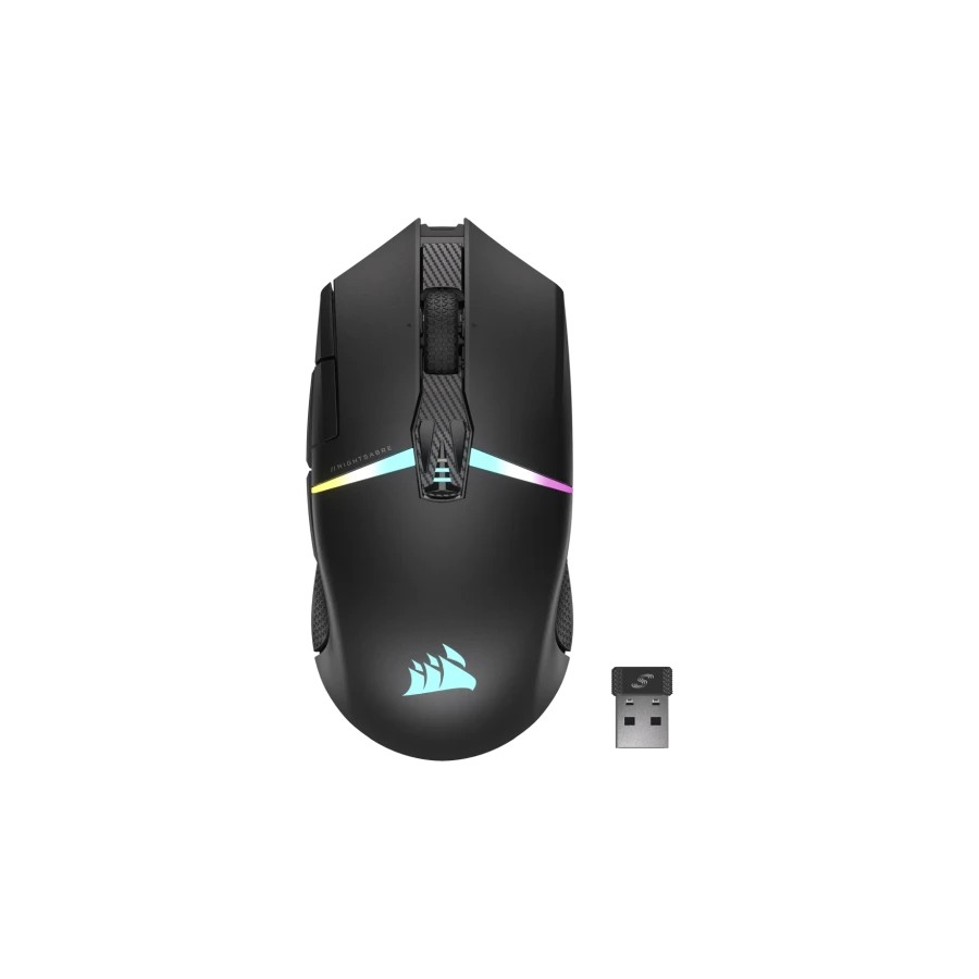 13966-Corsair CH-931B011-EU raton mano derecha RF Wireless + Bluetooth Optico 26000 DPI
