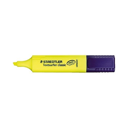 1400-MARCADOR FLUORESCENTE TEXTSURFER CLASSIC 1-5MM. AMARILLO STAEDTLER 364-1
