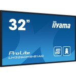 14009-iiyama PROLITE Pizarra de caballete digital 80 cm (31.5") LED Wifi 500 cd / m2 Full HD Negro Procesador incorporad