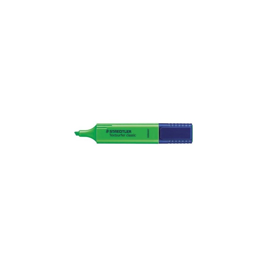 1402-MARCADOR FLUORESCENTE TEXTSURFER CLASSIC 1-5MM. VERDE STAEDTLER 364-5