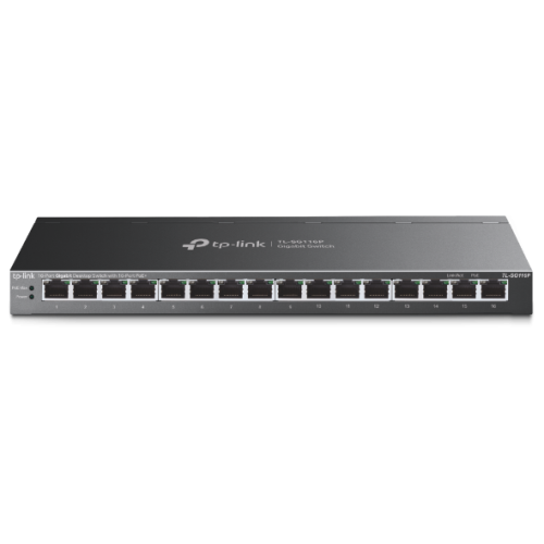 14022-TP-Link TL-SG116P switch No administrado Gigabit Ethernet (10/100/1000) Negro