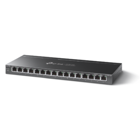 14023-TP-Link TL-SG116P switch No administrado Gigabit Ethernet (10/100/1000) Negro