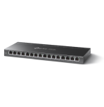 14023-TP-Link TL-SG116P switch No administrado Gigabit Ethernet (10/100/1000) Negro