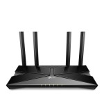 14024-TP-Link AX1800 router inalambrico Gigabit Ethernet Doble banda (2,4 GHz / 5 GHz) Negro