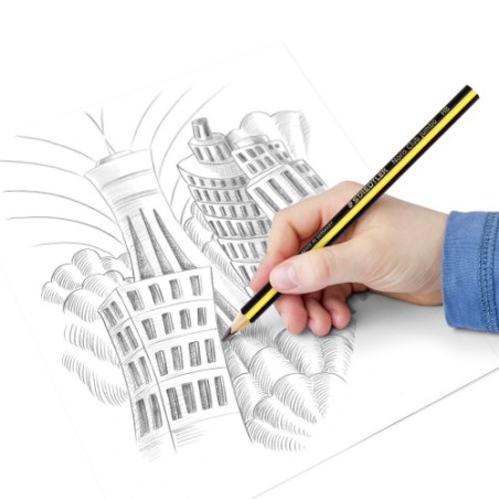 1405-LAPIZ TRIANGULAR NORIS CLUB MINA 4MM. HB STAEDTLER 119