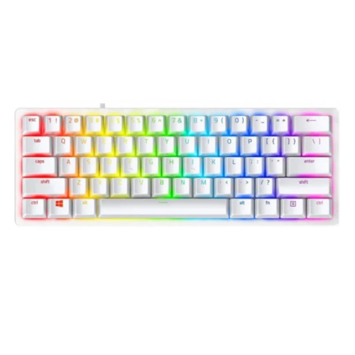 14053-Razer Huntsman V3 Pro Mini teclado Juego USB Blanco