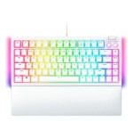 14054-TECLADO RAZER BLACKWIDOW V4 75% BLANCO (USA) (RZ03-05001700-R3M1)