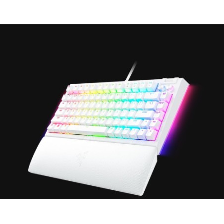 14056-TECLADO RAZER BLACKWIDOW V4 75% BLANCO (USA) (RZ03-05001700-R3M1)