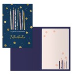14107-PACK 6 TARJETAS DE FELICITACION CUMPLEANOS - TAMANO 11,5 X 17 CM - MODELO VELAS DOHE 70068