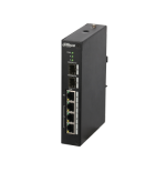 14127-(DH-PFS4206-4P-96) DAHUA SWITCH POE L2 GESTIONABLE 3 PUERTOS + 1 UPLINK GIGABIT HIPOE + 2 SFP