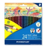 1415-ESTUCHE 24 LAPICES DE COLORES NORIS COLOUR SURTIDOS STAEDTLER 185 C24