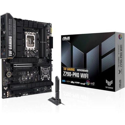 14196-PLACA ASUS TUF GAMING Z790-PRO WIFI,INTEL,1700,Z790,4DDR5,192GB,1 DP+1HDMI,4SATA+4M.2,3USB3.2+3USB-C,2.5GB+WIFI6E+