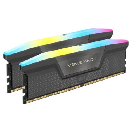 14220-MEMORIA CORSAIR DDR5 32GB 2X16GB PC5600 VENGEANCE RGB CMH32GX5M2B5600Z40