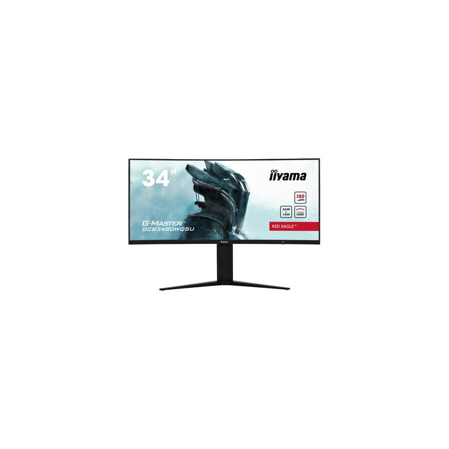14242-MONITOR IIYAMA 34" GAMING CURVO, UWQHD, 180HZ, 0,4 MS, HDMI, DISPLAYPORT