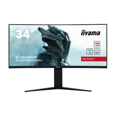 14242-MONITOR IIYAMA 34" GAMING CURVO, UWQHD, 180HZ, 0,4 MS, HDMI, DISPLAYPORT