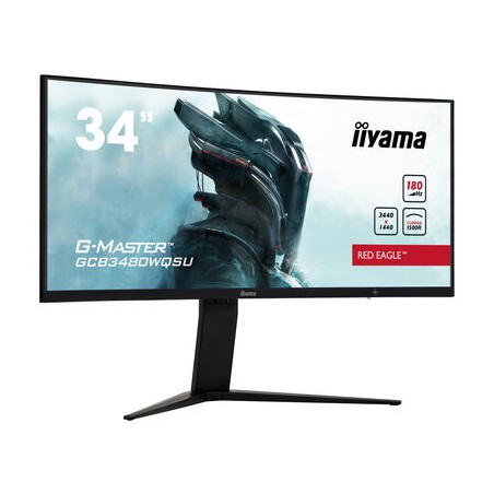 14243-MONITOR IIYAMA 34" GAMING CURVO, UWQHD, 180HZ, 0,4 MS, HDMI, DISPLAYPORT