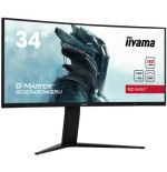 14243-MONITOR IIYAMA 34" GAMING CURVO, UWQHD, 180HZ, 0,4 MS, HDMI, DISPLAYPORT