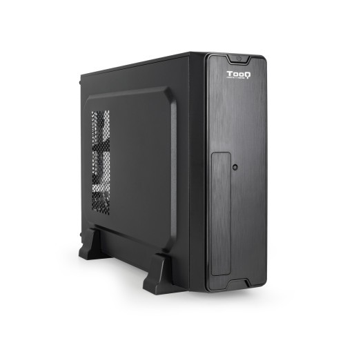 14312-TooQ Caja Slim Micro-ATX TQC-3007U3C-B, Negra