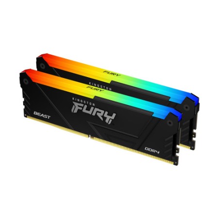 14330-Kingston Technology FURY Beast RGB modulo de memoria 32 GB 2 x 16 GB DDR4 3200 MHz