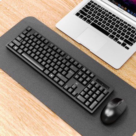 14365-Ewent EW3281 teclado Raton incluido RF inalambrico QWERTY Espanol Negro