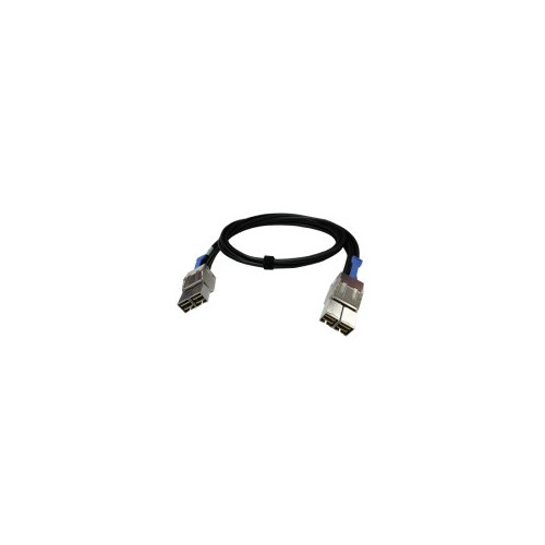 14386-QNAP CAB-PCIE10M-8644-8X cable Serial Attached SCSI (SAS) 1 m Negro