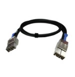 14386-QNAP CAB-PCIE10M-8644-8X cable Serial Attached SCSI (SAS) 1 m Negro