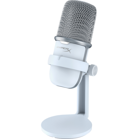14401-HyperX SoloCast - USB Microphone (White) Blanco Microfono para videoconsola