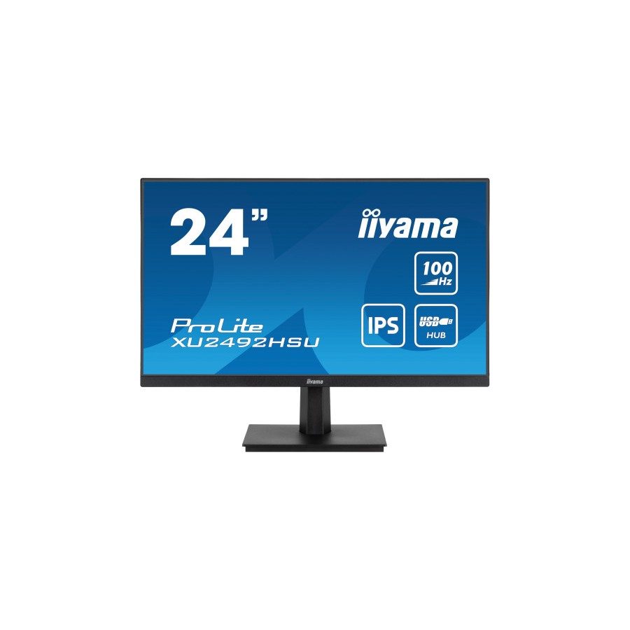 14497-MONITOR IIYAMA 24" PROLITE SLIM XU2492HSU-B6, IPS, 100HZ, 0,4 MS, USB, HDMI, DISPLAYPORT, ALT 2x2W, INCLI