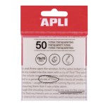 14559-BILSTER 50 NOTAS ADHESIVAS TRANSPARENTES 75x75 APLI 19568