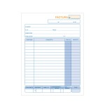 14561-TALONARIO 50 JUEGOS FACTURAS DUPLICADO (ORIGINAL+COPIA AUTOCOPIATIVA) 4o NATURAL DOHE 50063D