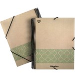 14568-CARPETA RECICLADA 40 FUNDAS KRAFT SOFT A4 VERDE UNINATURE 39873720
