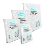 14579-PAQUETE 10 BOLSAS AIR BAG AUTOADHESIVA ACOLCHADA AK-13 BLANCO MEDIDA INTERIOR 150X215 SAM 146172