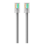 14590-Belkin RJ45-RJ45, Cat6, 1m cable de red Gris
