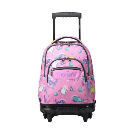 14600-MOCHILA ESCOLAR CON RUEDAS GATOS ASTRONAUTAS TOTTO MA03ECO006-2310P-9I9