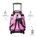 14601-MOCHILA ESCOLAR CON RUEDAS GATOS ASTRONAUTAS TOTTO MA03ECO006-2310P-9I9