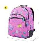 14605-MOCHILA ESCOLAR GATOS ASTRONAUTAS TOTTO MA04ECO029-2310N-9I9