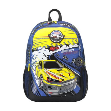 14623-MOCHILA ESCOLAR GRANDE DE CARRERAS DE COCHES TOTTO MJ04VLC003-2310-6J7L