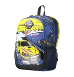 14624-MOCHILA ESCOLAR GRANDE DE CARRERAS DE COCHES TOTTO MJ04VLC003-2310-6J7L