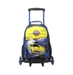 14625-MOCHILA ESCOLAR CON RUEDAS GRANDE DE CARRERAS DE COCHES TOTTO MJ03VLC003-2310-6J7L