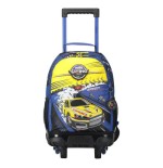 14630-MOCHILA ESCOLAR CON RUEDAS MEDIANA DE CARRERAS DE COCHES TOTTO MJ03VLC005-2310-6J7M
