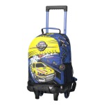 14631-MOCHILA ESCOLAR CON RUEDAS MEDIANA DE CARRERAS DE COCHES TOTTO MJ03VLC005-2310-6J7M