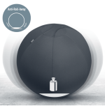 14650-Leitz Active Sitzball 55cm Gris Interior Esferico