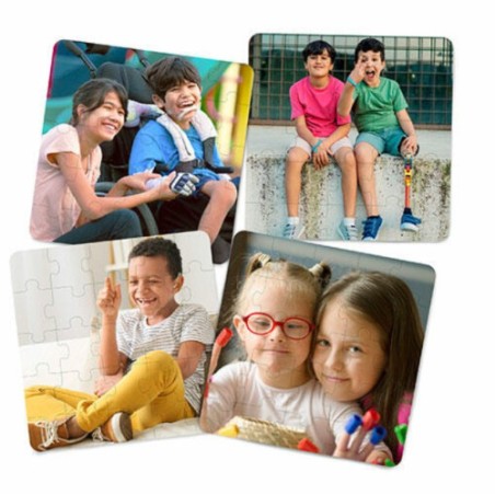 14656-SET 4 PUZZLES INCLUSION MINILAND 5005035271