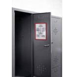 14763-Durable DURAFRAME marco magnetico A4 Rojo