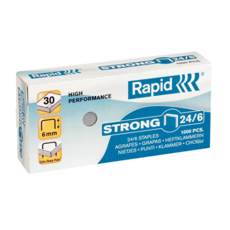 14788-Rapid 24855800 grapa Paquete de grapas 1000 grapas