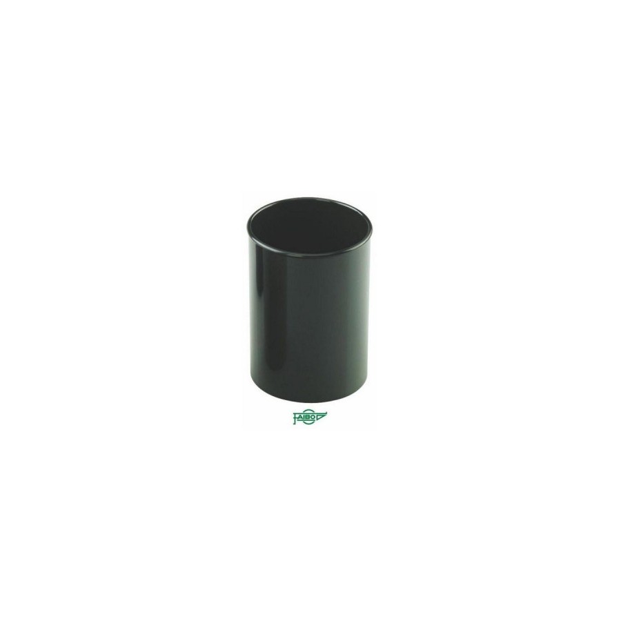 14799-CUBILETE COLOR NEGRO PLASTICO RECICLADO Y RECICLABLE FAIBO 205R2