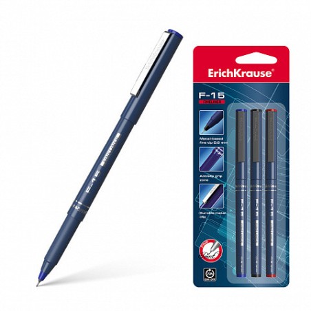 14810-BOLIGRAFO DE TRAZO FINO ERICHKRAUSE F-15, TINTA COLOR: AZUL ERICH KRAUSE 37065