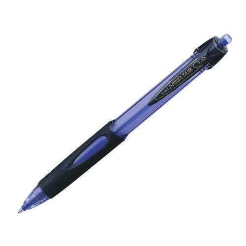 14818-Uni-Ball SN-220 Azul Boligrafo de punta retractil con pulsador 1 pieza(s)