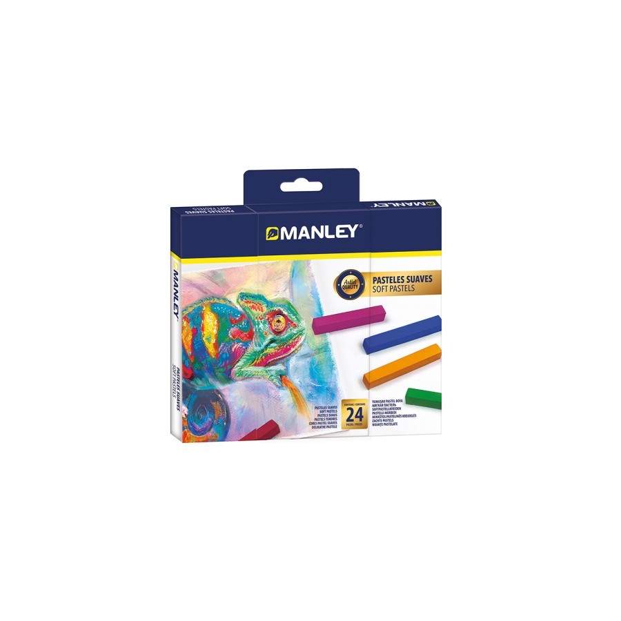 14889-ESTUCHE 24 SOFT PASTELS MANLEY MSP00024