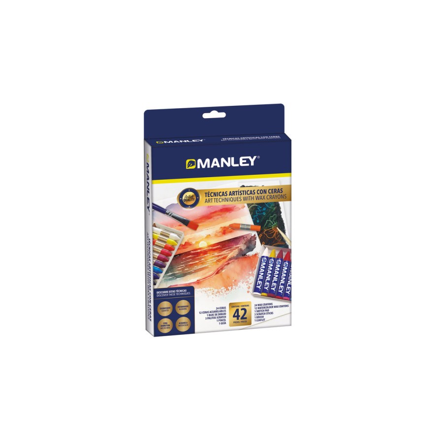 14895-SET TECNICAS ARTISTICAS CON CERAS MANLEY MNC00110